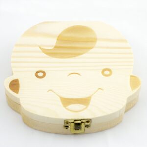 Caja para guardar los dientes de leche de los más pequeños. Niños
