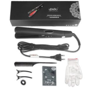 Plancha de Pelo cerámica, iónica, de 1 pulgada con infrarojo y regulable en temperatura. - Imagen 8