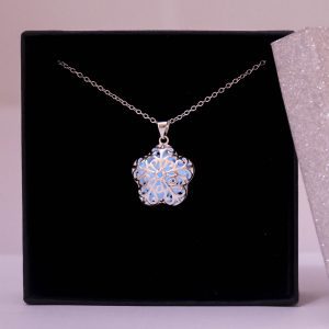Estrella collar Cromoterapia( Azul)