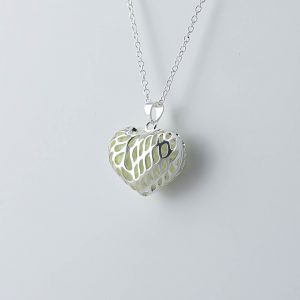 Corazón Colgante Cromoterapia (verde) - Imagen 7