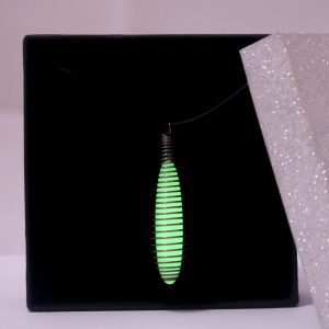 Lágrima de saturno Collar Cromoterapia (Verde)