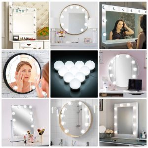 Luces LED para Espejo de Tocador, Maquillaje, 10 Bombillas Brillo Ajustable - Imagen 5